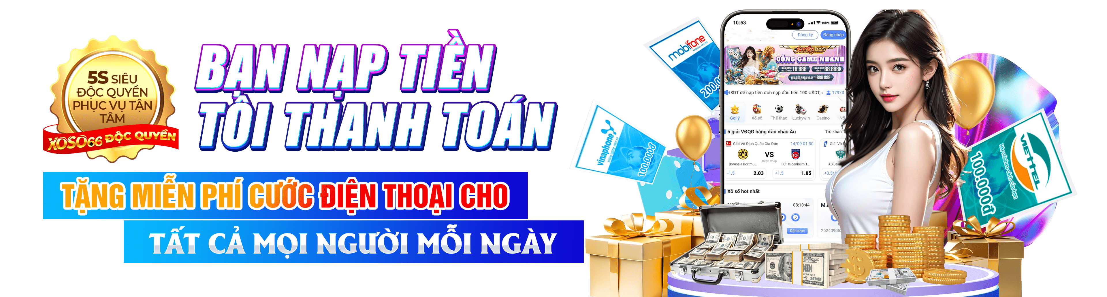 Hình ảnh quảng cáo của 99win hiển thị nền tảng và các lợi ích